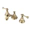 Kingston Brass KS5562BL 8" Widespread Bathroom Faucet, Polished Brass KS5562BL - alternate 1